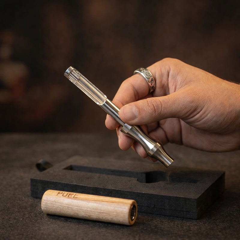 Indsæt kapslen